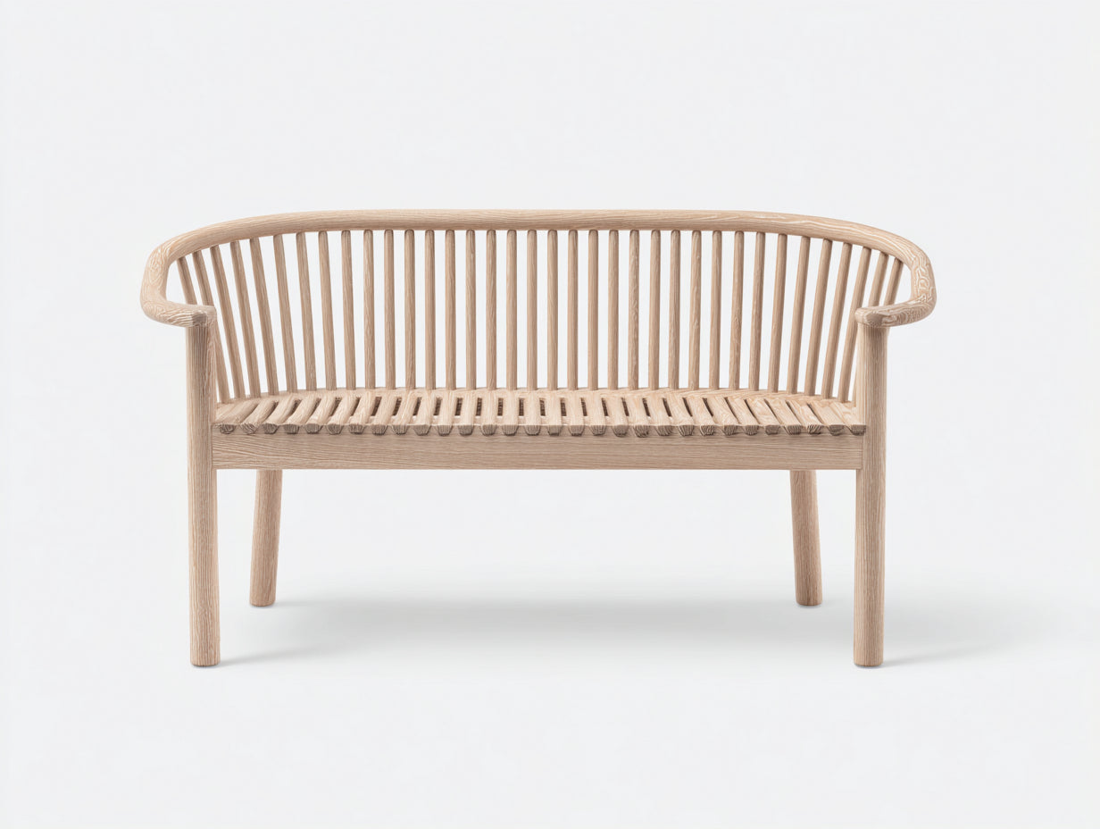 Panche da giardino - Legno - 150x62x79 cm - Naturale - Scandinavo