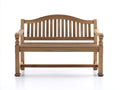 Panche da giardino - Legno - 142x55x87 cm - Rovere naturale - Tradizionale