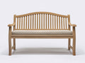 Panche da giardino - Legno-Tessuto - 150x58x91 cm - Naturale-Beige - Classico
